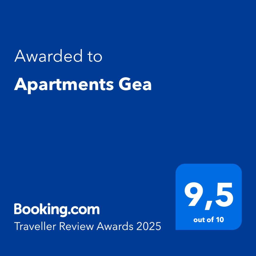 Apartments Gea Lucija Esterno foto
